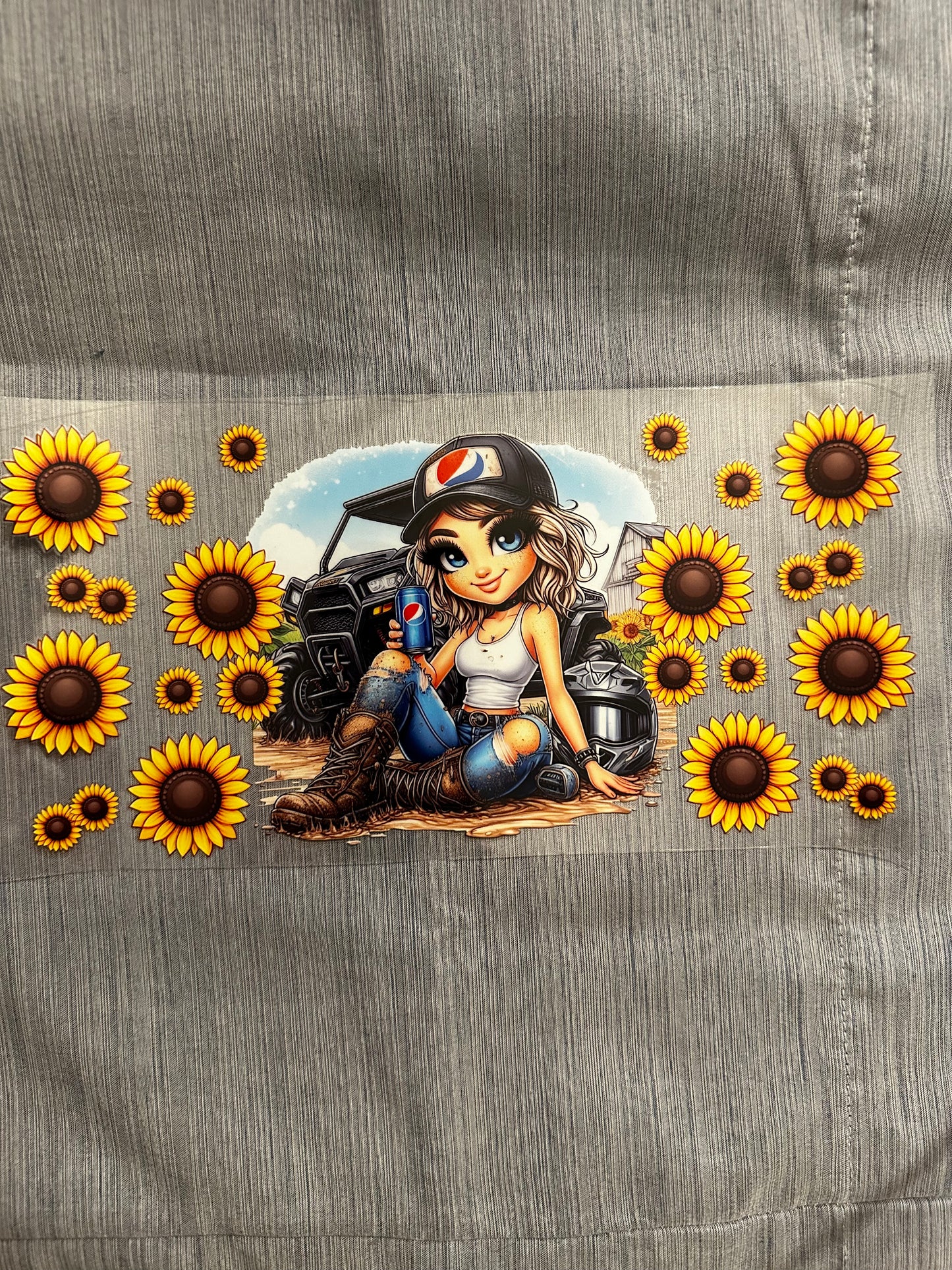 Pepsi Sunflower CowGirl