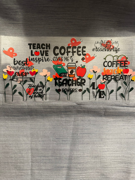 Teach Love Coffee Best Teacher